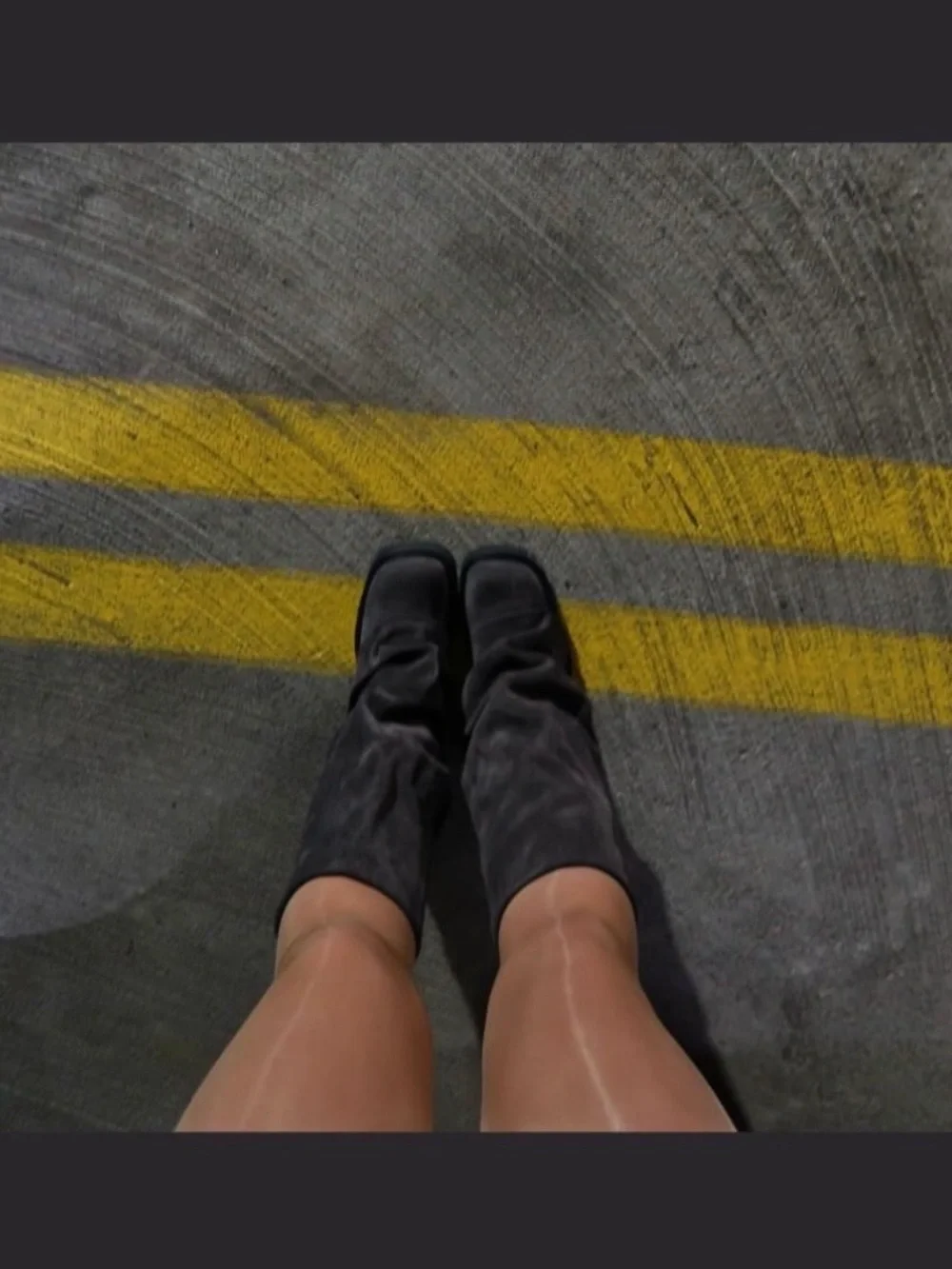 The Attico Over-the-Knee Suede Boots in Taupe